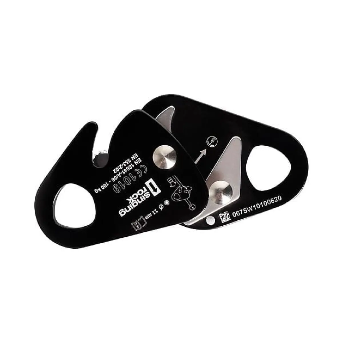 Opritor de cadere Singing Rock LOCKER W1010BB09, 188g, potrivit pentru corzi statice de 11mm [2]