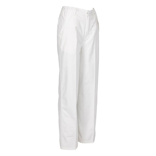 Pantalon de lucru in talie Renania LOVE VANTAGGIO WHITE,  35% bumbac, 65% poliester, 250 gr/mp [2]