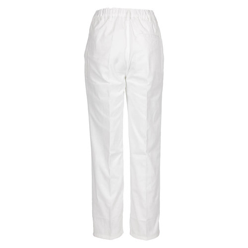 Pantalon de lucru in talie Renania LOVE VANTAGGIO WHITE,  35% bumbac, 65% poliester, 250 gr/mp [4]