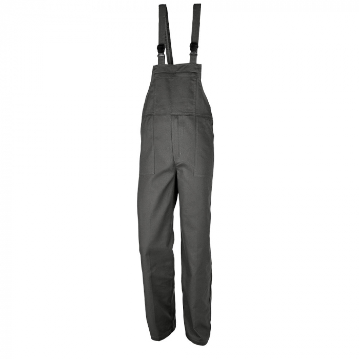 Pantalon salopeta cu pieptar Renania LOVE VANTAGGIO, 100% bumbac, 250gr/mp [5]