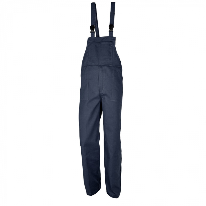Pantalon salopeta cu pieptar Renania LOVE VANTAGGIO, 100% bumbac, 250gr/mp [4]