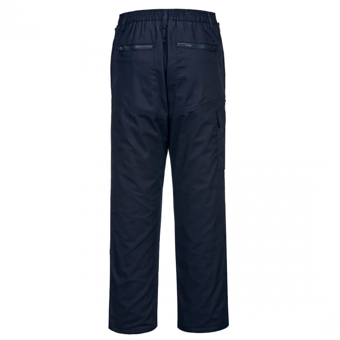 Pantaloni vatuiti de lucru in talie Portwest ACTION LINED C387, 65% poliester, 35% bumbac, 190g [3]