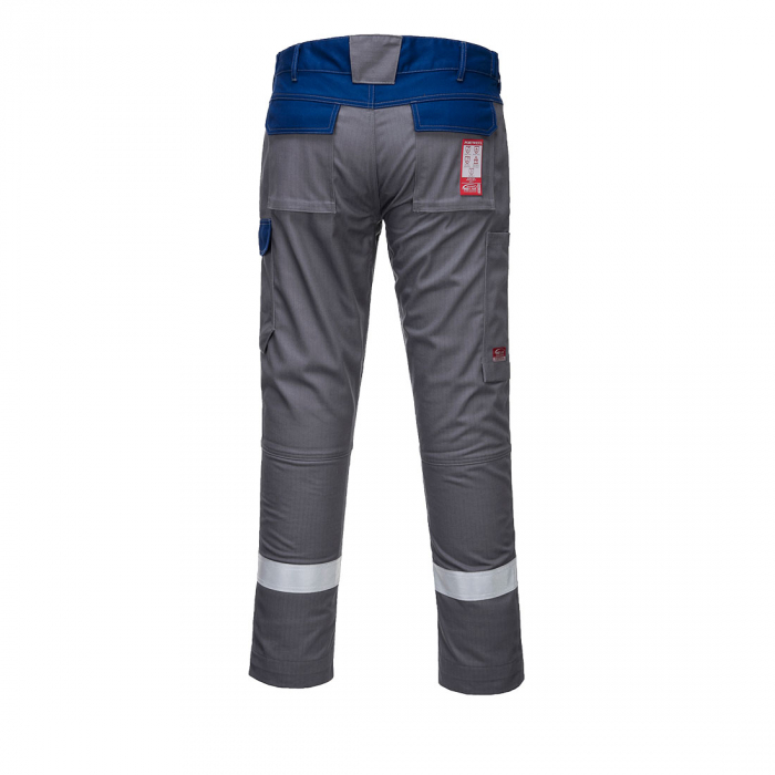 Pantaloni ignifugi Portwest BIZFLAME ULTRA FR06, bicolori, 80% bumbac, 19% poliester, 1% fibra de carbon, 340g [3]
