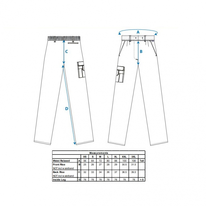 Pantaloni de lucru in talie dama Portwest COMBAT C099,  65% poliester, 35% bumbac, 210g [2]