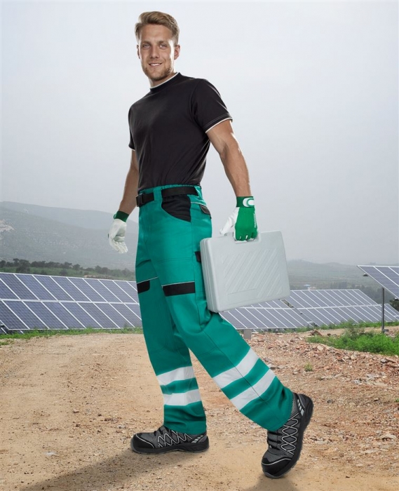 Pantaloni de lucru cu benzi reflectorizante Ardon COOL TREND REFLEX, 100% bumbac, 260 gr/mp [2]