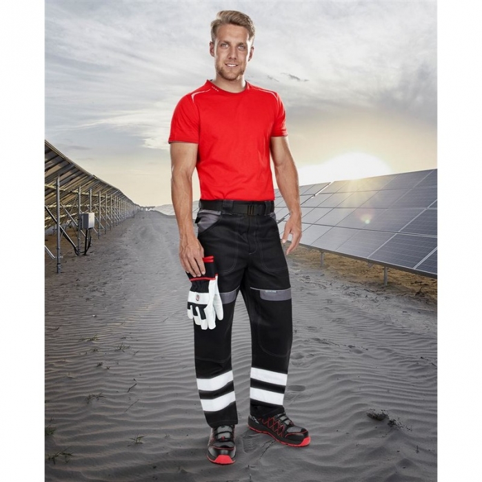 Pantaloni de lucru cu benzi reflectorizante Ardon COOL TREND REFLEX, 100% bumbac, 260 gr/mp [3]