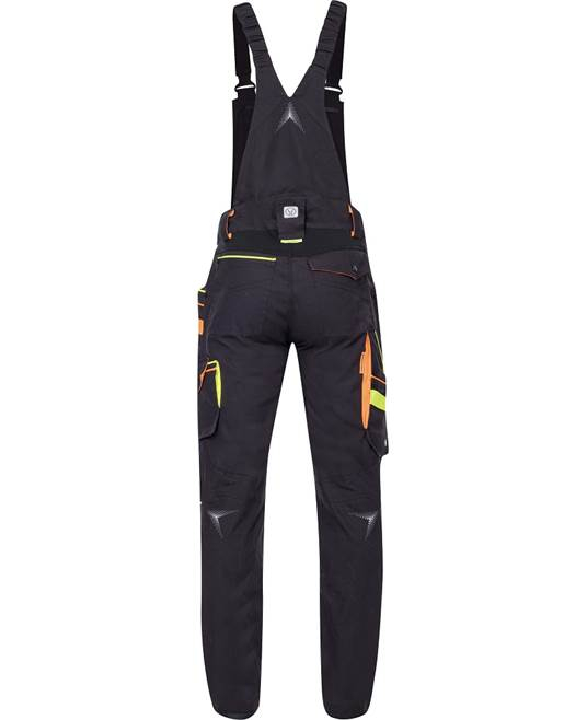 Pantaloni salopeta cu pieptar Ardon CREATRON, 98% bumbac, 2% elastan, 250 gr/mp [4]