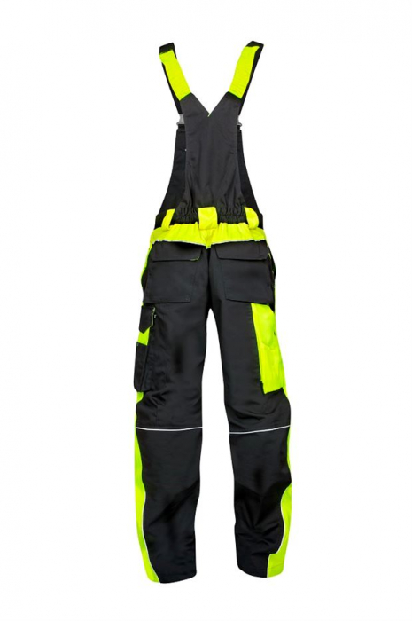 Pantaloni cu pieptar vatuiti de iarna Ardon NEON, poliester 65/35, 270gr/mp [3]