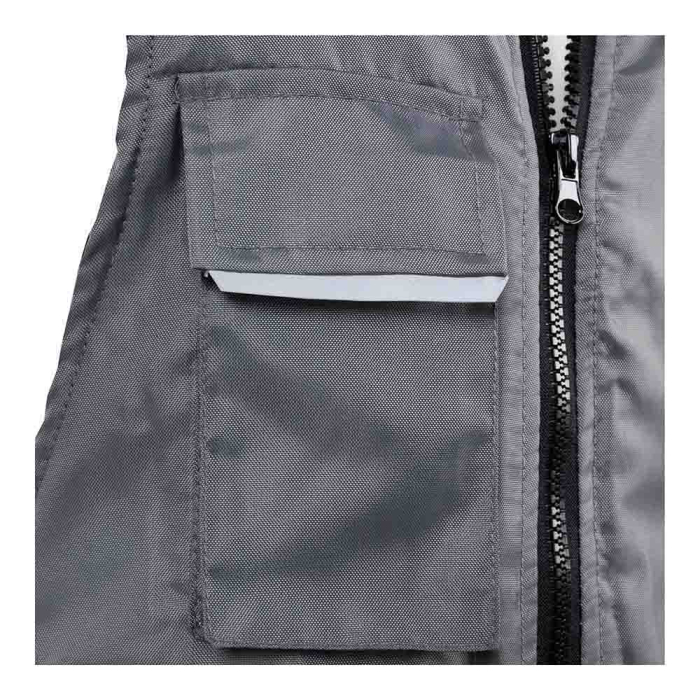 Pantaloni cu pieptar vatuiti de iarna Renania ANDURA WINTER BLUE, 100% poliester [13]