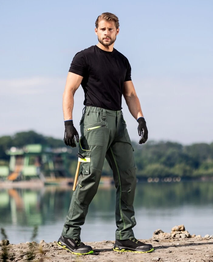 Pantaloni de lucru Ardon CREATRON, 98% bumbac, 2% elastan, 250 gr/mp [3]