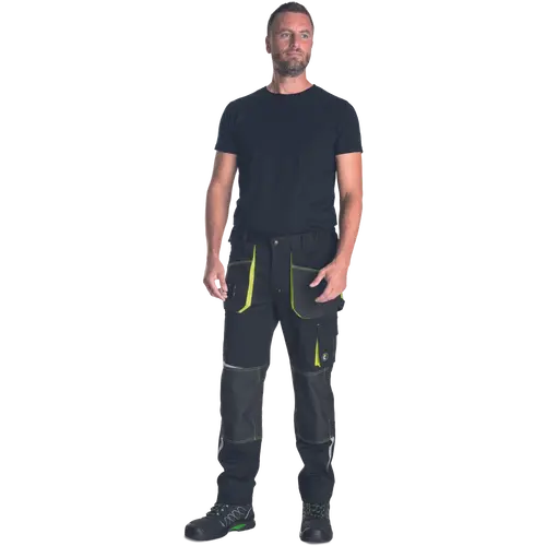 Pantaloni de lucru Cerva EMERTON STRETCH, 65% poliester, 32% bumbac, 3% spandex, 245 gr/mp [2]