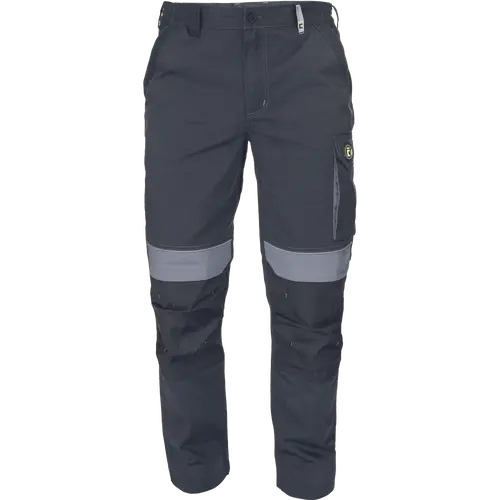 Pantaloni de lucru Cerva MAX ECO STRETCH, 65% poliester reciclat, 35% bumbac, 3% spandex, 245 gr/mp [1]