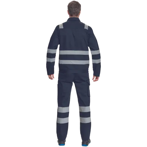 Pantaloni de lucru cu benzi reflectorizante Cerva HUELVA REFLEX, 65% poliester, 35% bumbac, 195 gr/mp [3]