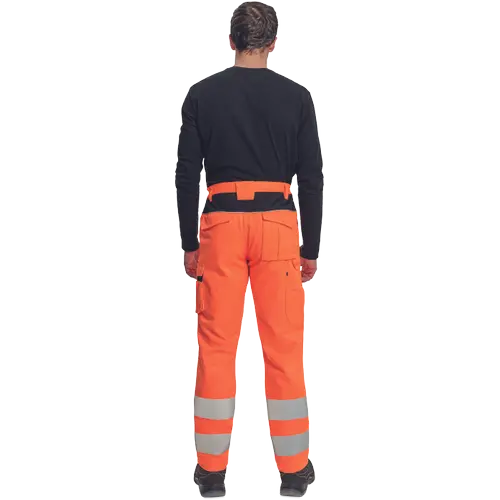 Pantaloni de lucru cu benzi reflectorizante Cerva MAX VIVO HV, 65% poliester, 35% bumbac, 250 gr/mp [5]