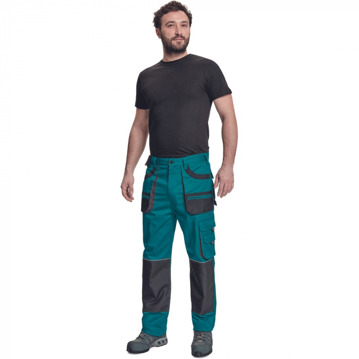 Pantaloni de lucru Fridrich BE-01-003 CARL, tercot 80/20, 235 gr/mp [2]