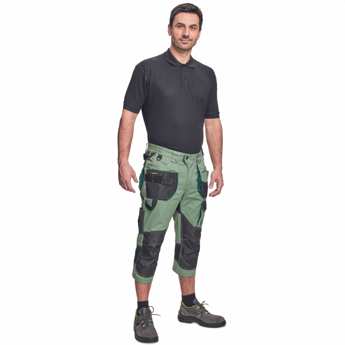 Pantaloni de lucru in talie 3/4 Cerva DAYBORO, 62% bumbac, 35% poliester, 3% elastan, 260 gr/mp [2]