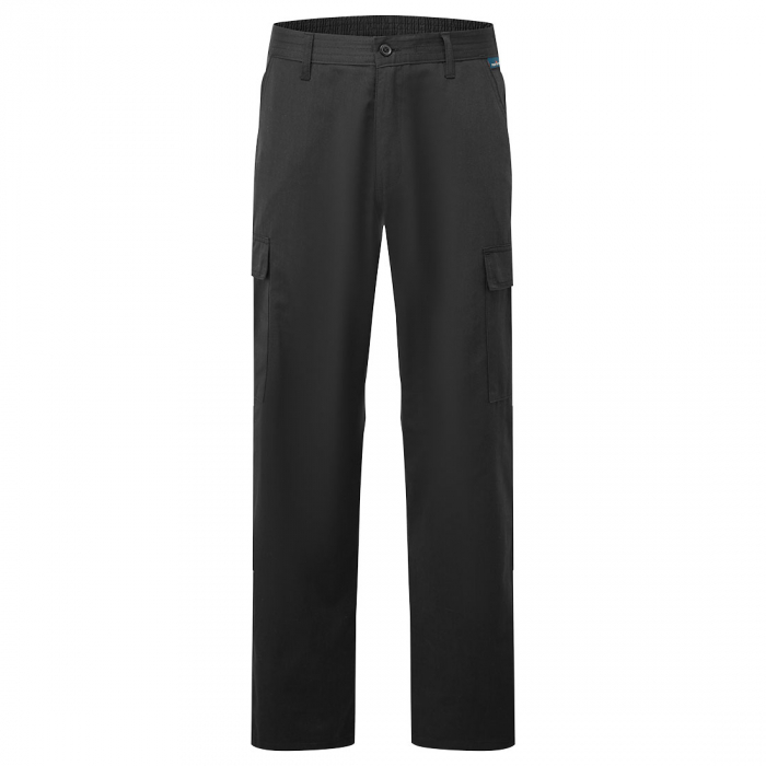 Pantaloni de lucru antistatici Portwest AS11 ESD, 65% poliester, 34% bumbac, 1% fibra conductoare, 210 gr/mp [1]
