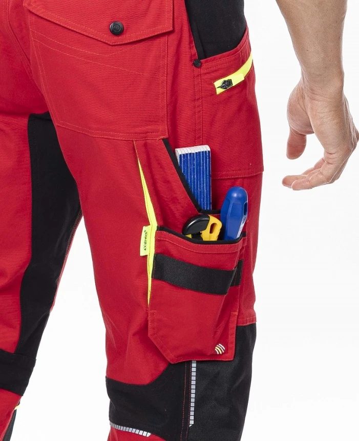 Pantaloni de lucru in talie Ardon 4XSTRETCH, 98% bumbac, 2% elastan,  250 gr/mp [6]