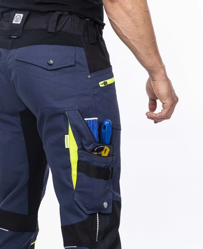 Pantaloni de lucru in talie Ardon 4XSTRETCH, 98% bumbac, 2% elastan,  250 gr/mp [6]