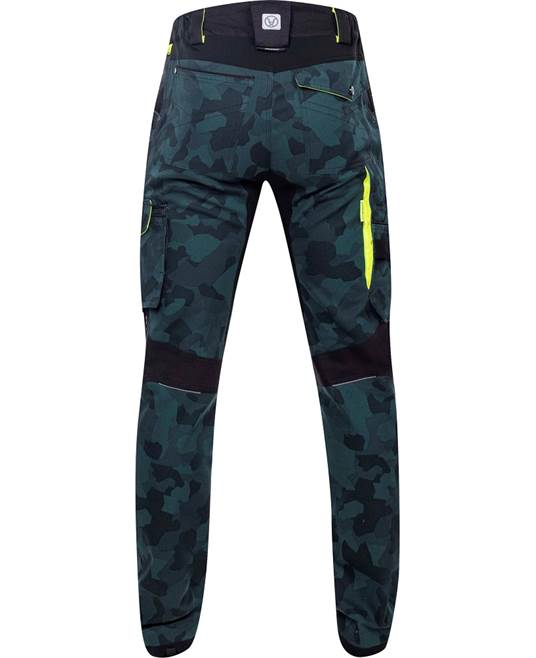 Pantaloni de lucru in talie Ardon CREATRON CAMO, 98% bumbac, 2% elastan, 250 gr/mp [4]