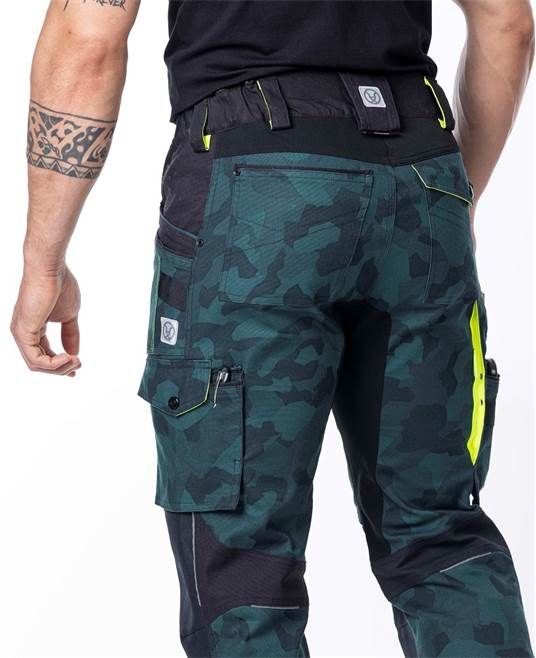 Pantaloni de lucru in talie Ardon CREATRON CAMO, 98% bumbac, 2% elastan, 250 gr/mp [5]