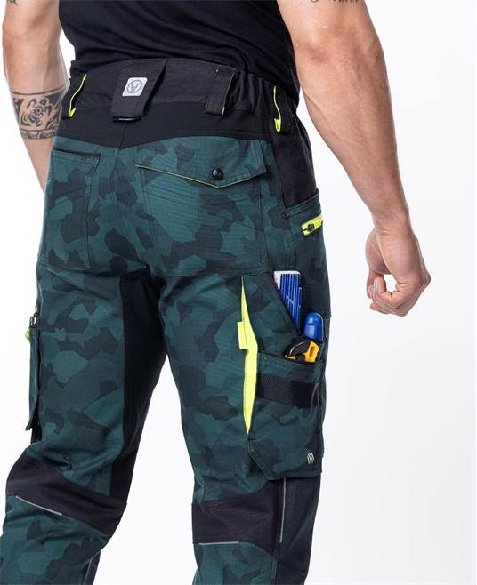Pantaloni de lucru in talie Ardon CREATRON CAMO, 98% bumbac, 2% elastan, 250 gr/mp [6]