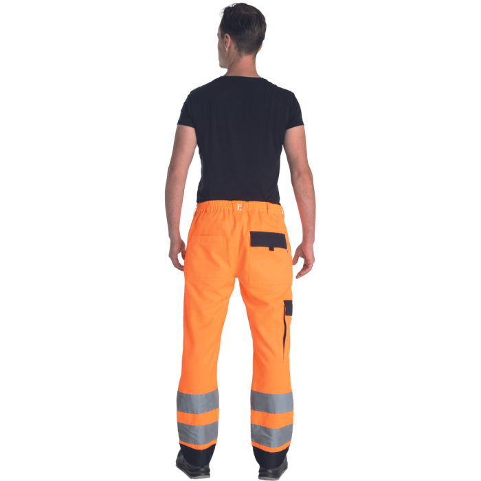 Pantaloni de lucru in talie cu benzi reflectorizante Cerva MAX NEO HV, 65% poliester, 35% bumbac, 250 gr/mp [7]