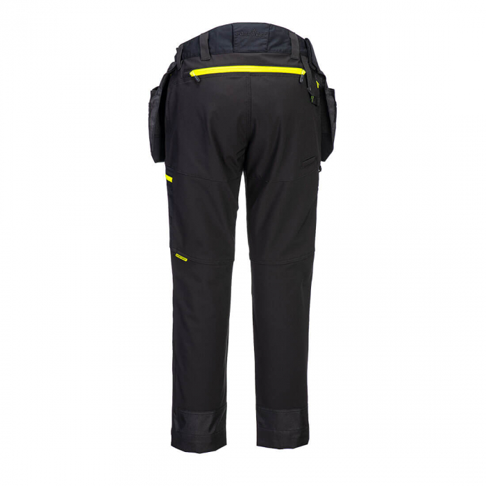 Pantaloni de lucru in talie impermeabili Portwest DX450, 92% poliester, 8% elastan, 315 gr/mp [2]