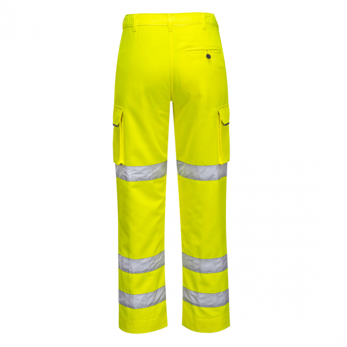 Pantaloni de lucru in talie reflectorizanti Portwest LW71,  65% poliester, 35% bumbac, 245 gr/mp-O SINGURA MAR LIPSA STOC-FARA TERMEN APROV [2]