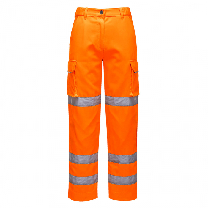 Pantaloni de lucru in talie reflectorizanti Portwest LW71,  65% poliester, 35% bumbac, 245 gr/mp-O SINGURA MAR LIPSA STOC-FARA TERMEN APROV [1]
