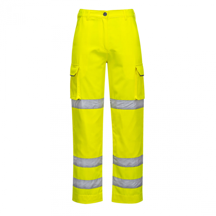 Pantaloni de lucru in talie reflectorizanti Portwest LW71,  65% poliester, 35% bumbac, 245 gr/mp-O SINGURA MAR LIPSA STOC-FARA TERMEN APROV [1]