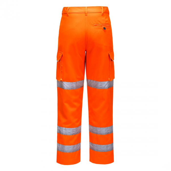 Pantaloni de lucru in talie reflectorizanti Portwest LW71,  65% poliester, 35% bumbac, 245 gr/mp-O SINGURA MAR LIPSA STOC-FARA TERMEN APROV [2]
