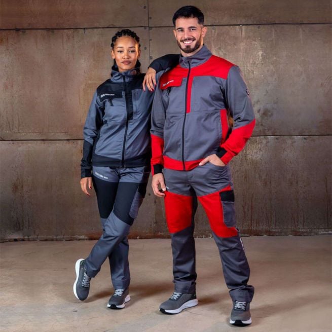 Pantaloni de lucru in talie Stenso EOS STRETCH, 65% poliester, 32% bumbac, 3% spandex, 210 gr/mp [2]