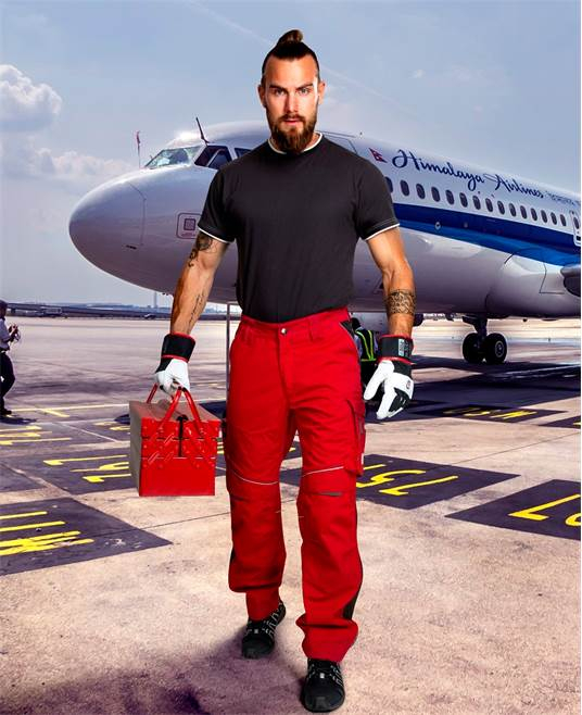 Pantaloni de lucru in talie Ardon URBAN+ 65% poliester, 35% bumbac, 270 gr/mp [4]