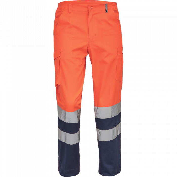 Pantaloni de lucru reflectorizanti Cerva BURGOS, 65% poliester, 35% bumbac, 195 gr/mp [1]