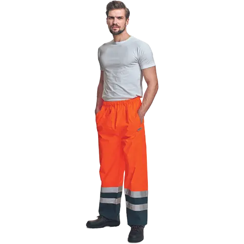 Pantaloni de lucru reflectorizanti Cerva EPPING, 100% poliester, 190 gr/mp [2]