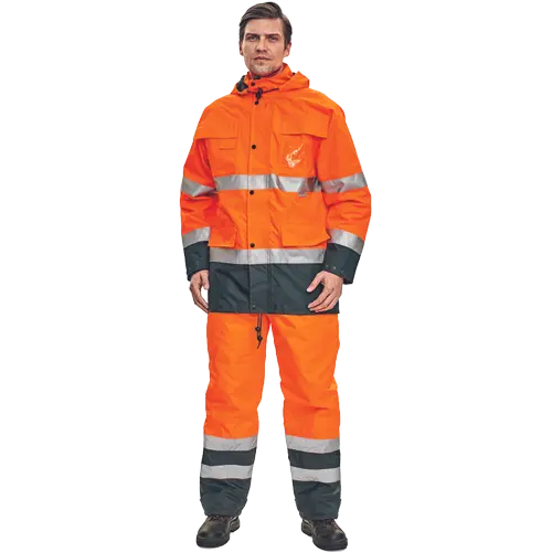 Pantaloni de lucru reflectorizanti Cerva EPPING, 100% poliester, 190 gr/mp [3]