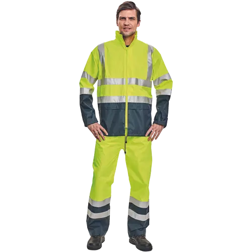 Pantaloni de lucru reflectorizanti Cerva EPPING, 100% poliester, 190 gr/mp [2]