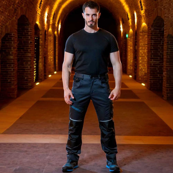 Pantaloni de lucru Stenso REVOLT 4STRETCH, 57% bumbac, 40% poliester, 3% spandex, 240 gr/mp [6]