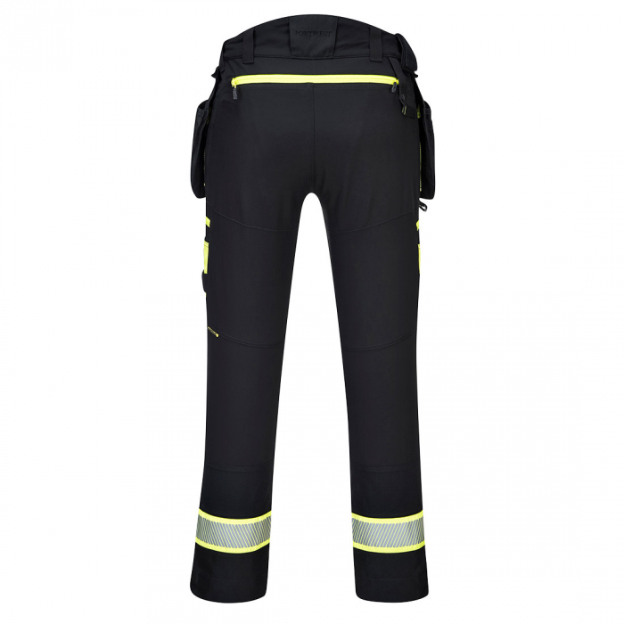 Pantaloni de lucru in talie Portwest HOLSTER DX440 DX3, cu benzi reflectorizante, 93% poliester, 7% elastan, 270g [3]