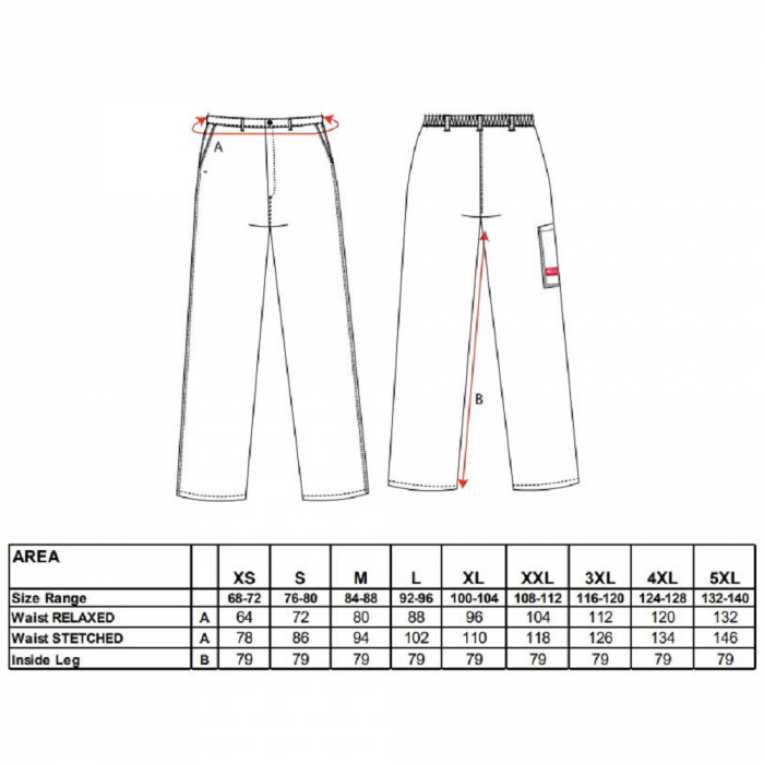 Pantaloni ignifugati de sudura Portwest BIZWELD BZ30, 330 gr/mp [2]
