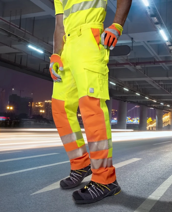 Pantaloni reflectorizanti Ardon SIGNAL, 65% poliester - 35% bumbac, 290 gr/mp [7]