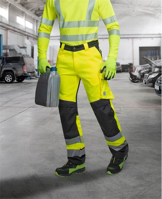 Pantaloni reflectorizanti Ardon SIGNAL, 65% poliester - 35% bumbac, 290 gr/mp [3]
