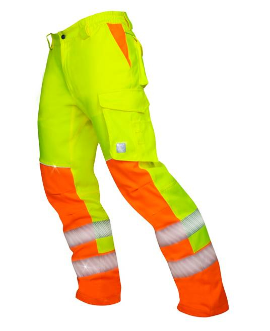 Pantaloni reflectorizanti Ardon SIGNAL, 65% poliester - 35% bumbac, 290 gr/mp [3]
