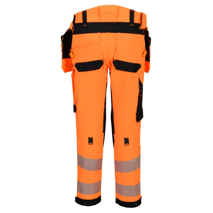 Pantaloni reflectorizanti cu buzunare detasabile Portwest EV448, 94% poliester, 6% elastan, 230 gr/mp [2]