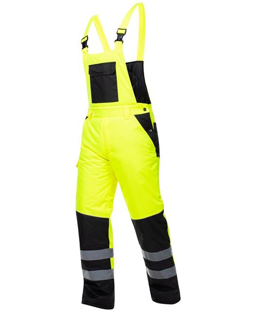 Pantaloni reflectorizanti cu pieptar de iarna Ardon HOWARD, 100% poliester [2]