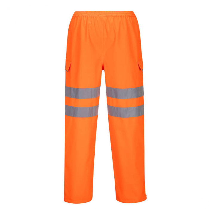 Pantaloni reflectorizanti impermeabili Portwest S597, 100% poliester, 300D Stretch Oxford, 200 gr/mp [2]