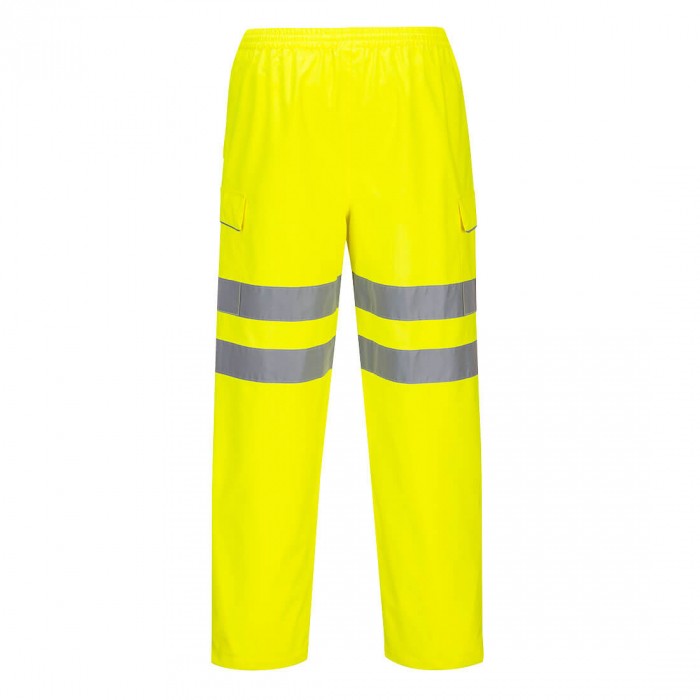 Pantaloni reflectorizanti impermeabili Portwest S597, 100% poliester, 300D Stretch Oxford, 200 gr/mp [2]
