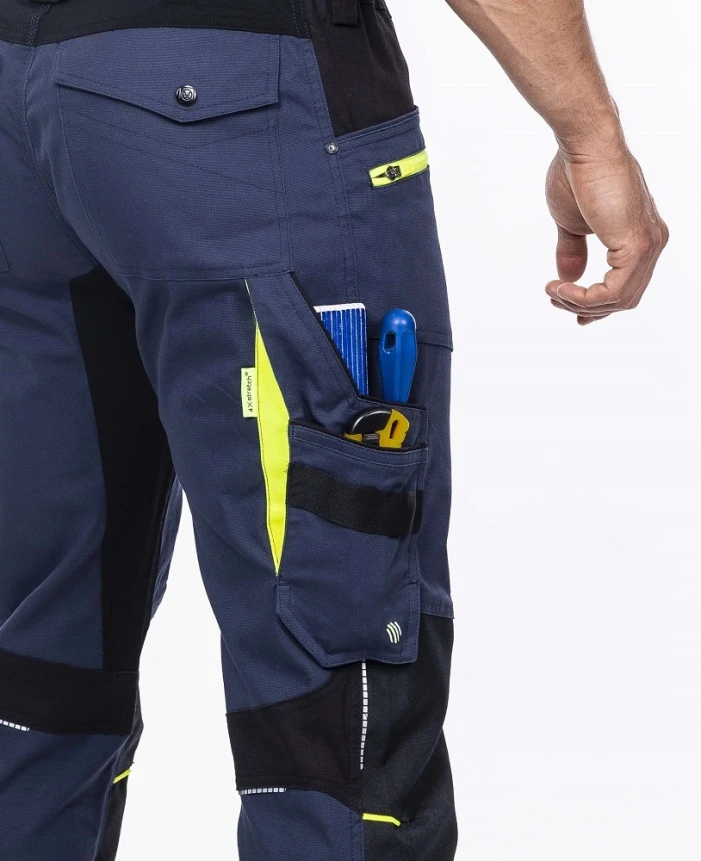 Pantaloni salopeta cu pieptar Ardon 4XSTRETCH, 98% bumbac, 2% elastan, 250 gr/mp [6]