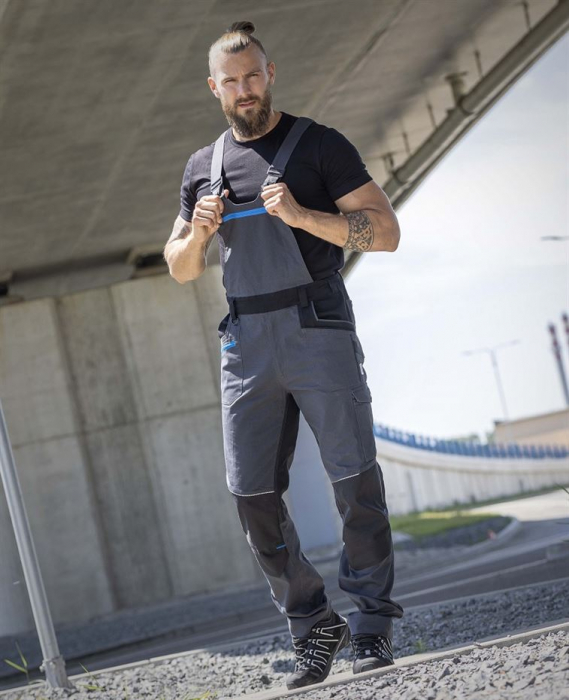 Pantaloni salopeta cu pieptar Ardon 4XSTRETCH, 98% bumbac, 2% elastan, 250 gr/mp [2]